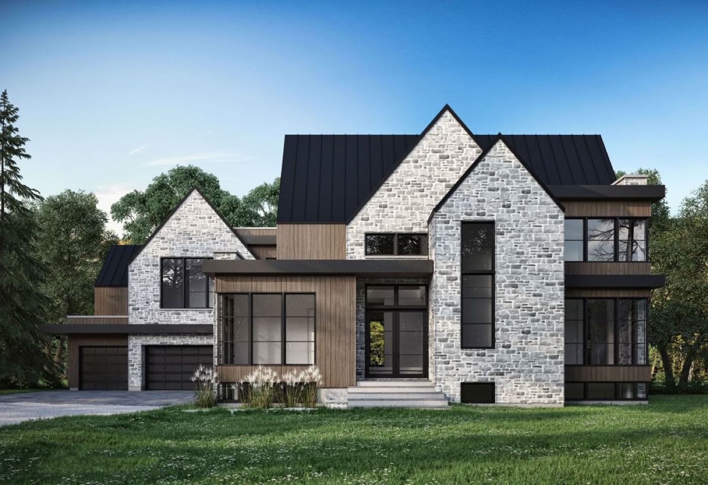 5-bedroom detached house with pool